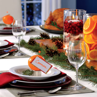 Simply Sophisticated Holiday Table Décor
