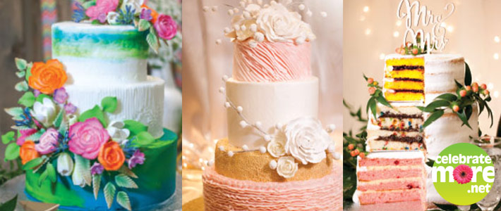 Sugar, Sugar: 4 Sweet Wedding Cake Trends