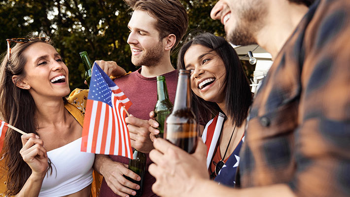4th of July Celebration Ideas - Beer, Liqour & Wine