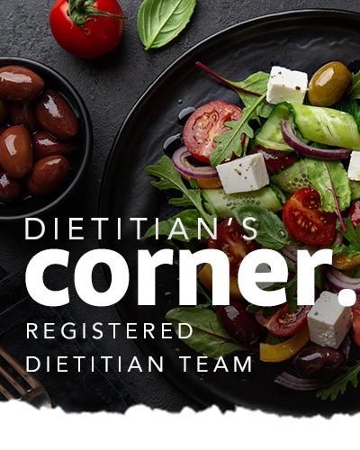 Dietitian's Corner