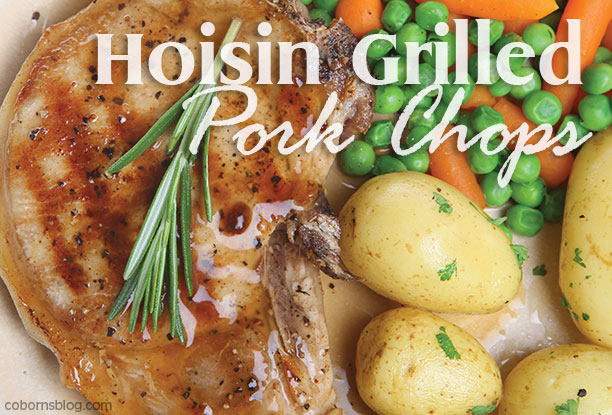 weekly ad recipe Hoisin Grilled Pork Chop www.cobornsblog.com