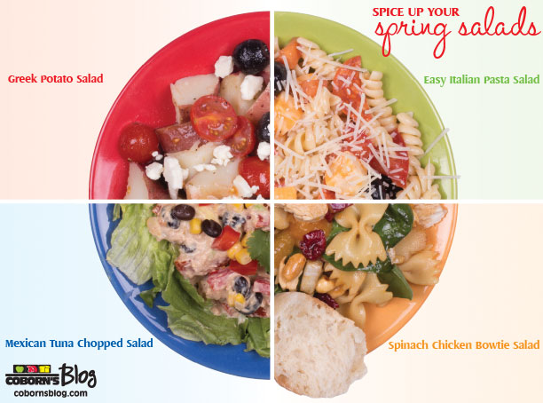 Coborn's Weekly Ad Recipes Spring Salads www.cobornsblog.com