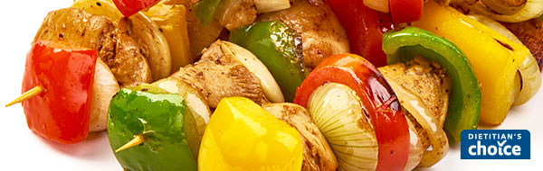 Fresh Chicken and Vegetable Kabobs