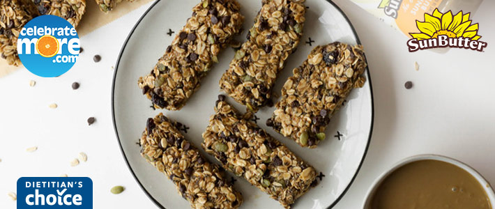 Nut-Free SunButter Granola Bars