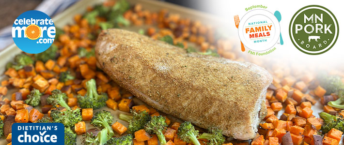 One Pan Seasoned Pork Tenderloin